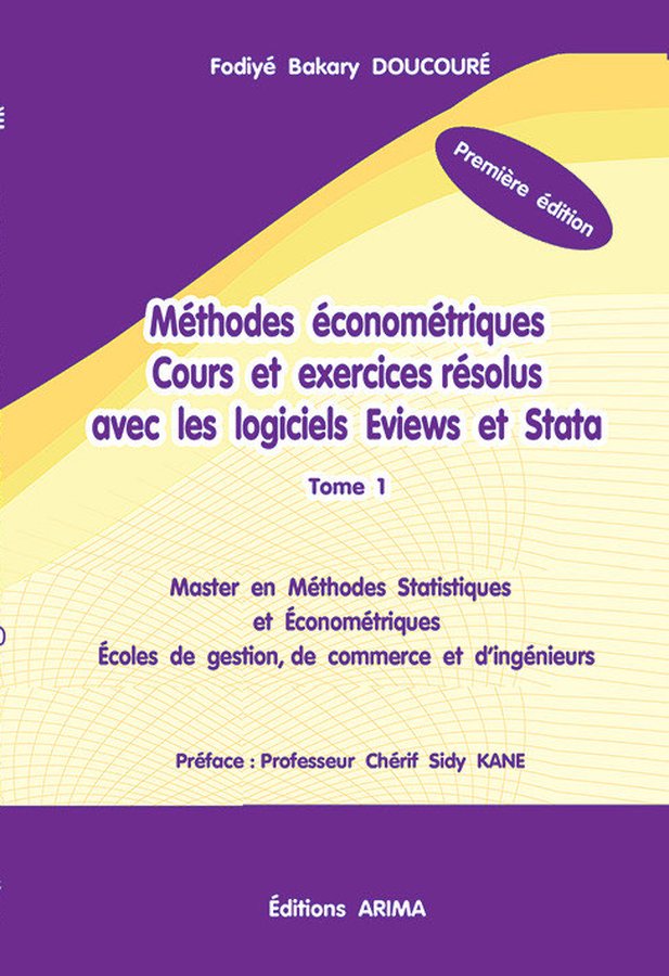 Couverture de l’ouvrage Méthodes économétriques