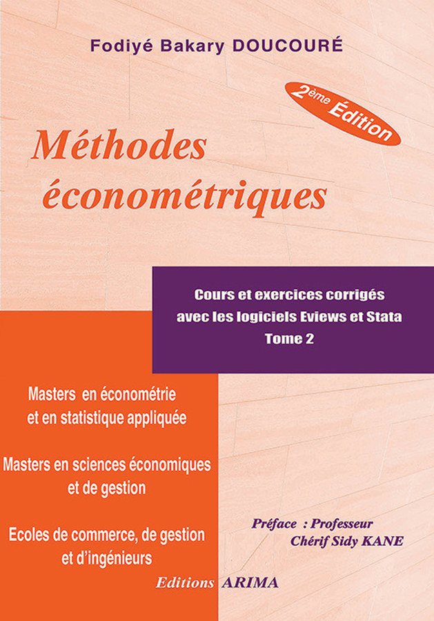 Couverture de l’ouvrage Méthodes économétriques