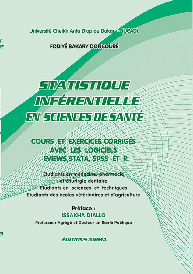 Couverture de l’ouvrage Statistique inférentielle en sciences de santé